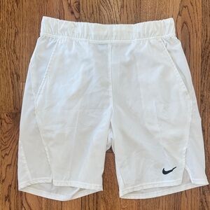 Nike Men's Tennis White Shorts